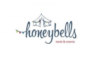 Honey bells tents & events logo